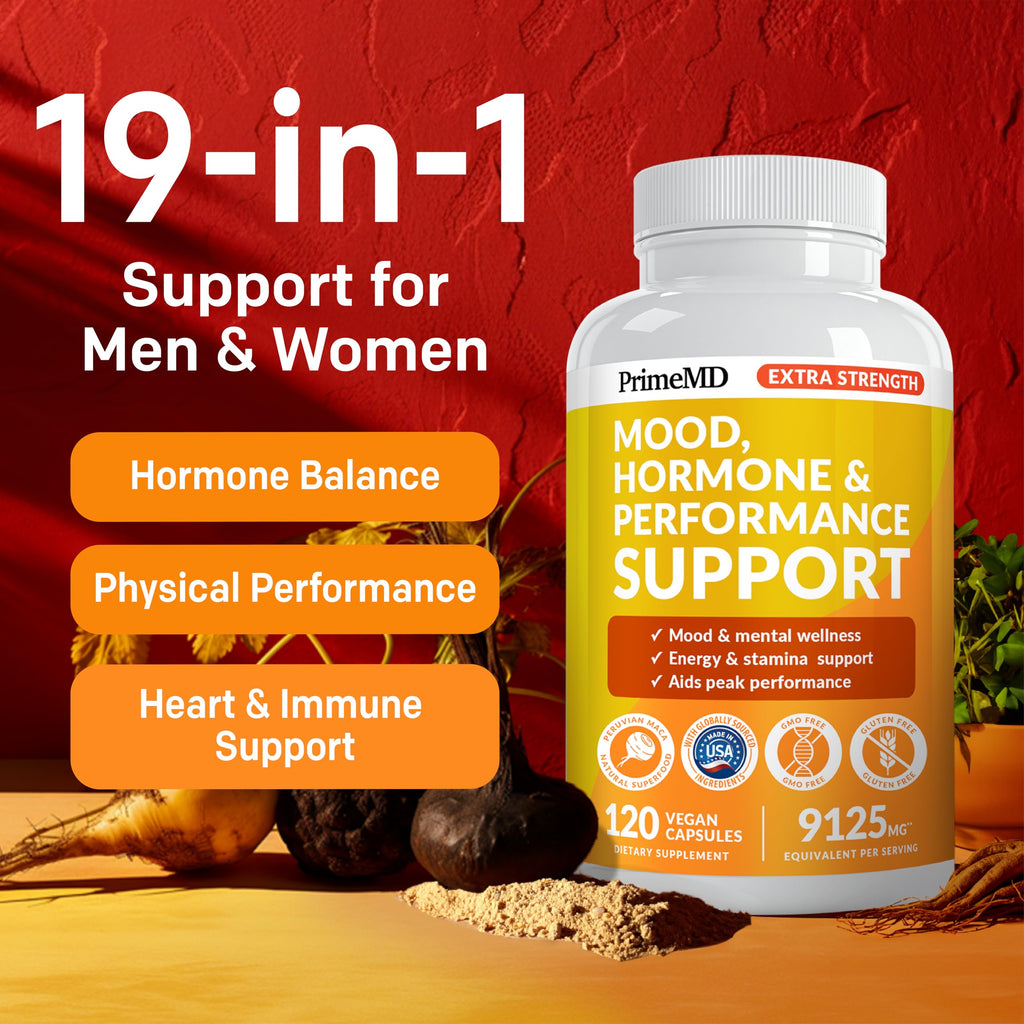 Peruvian Maca Root with Ashwagandha & Fenugreek 120ct X398