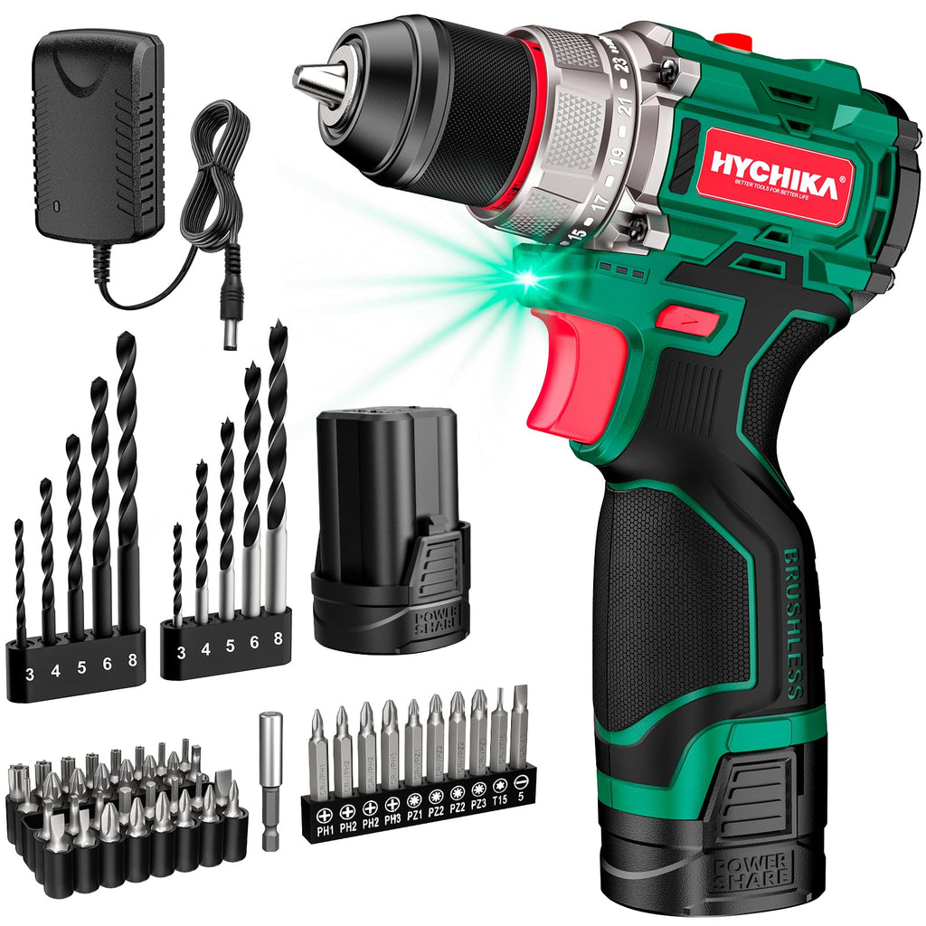 16.8V Cordless Brushless Compact Drill W467