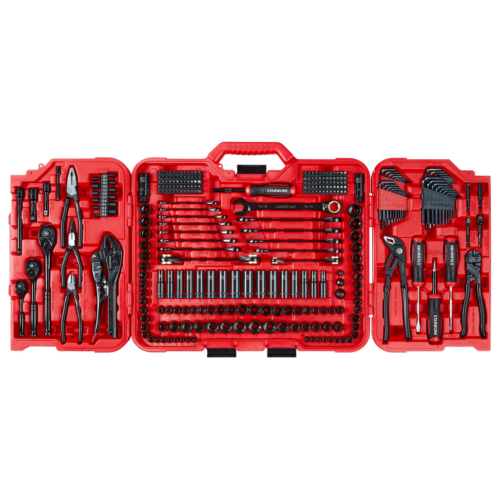 312-Piece Mechanics Tool Set and Socket Set O256