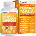 Peruvian Maca Root with Ashwagandha & Fenugreek 120ct X398