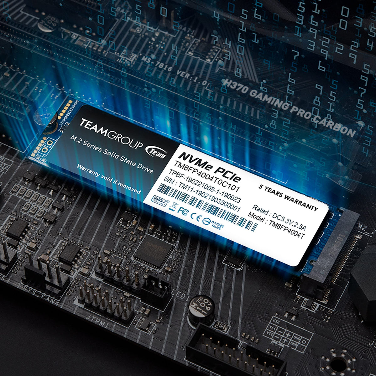 4TB NVMe PCIe Gen3x4 M.2 2280 Internal SSD N55242