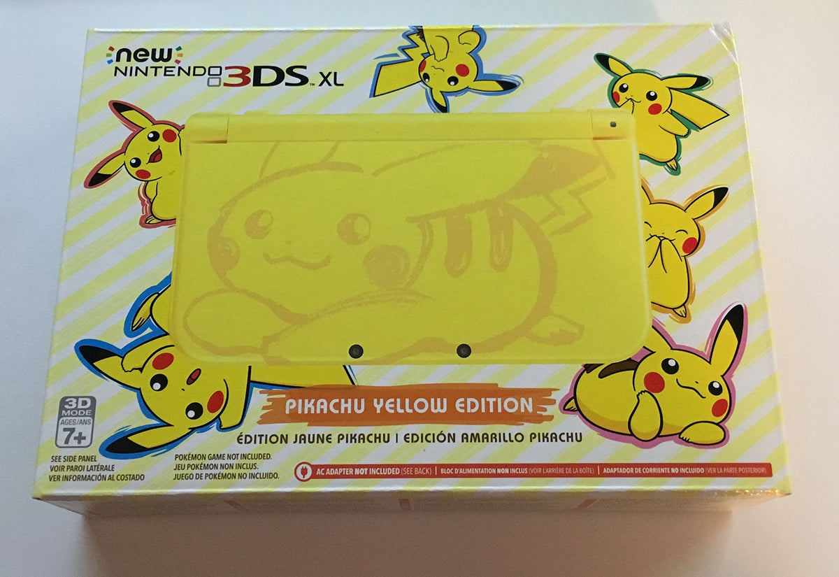 Yellow New Nintendo 3DS XL Console M3844