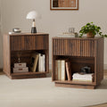 22" Fluted Nightstand Set of 2 M6900