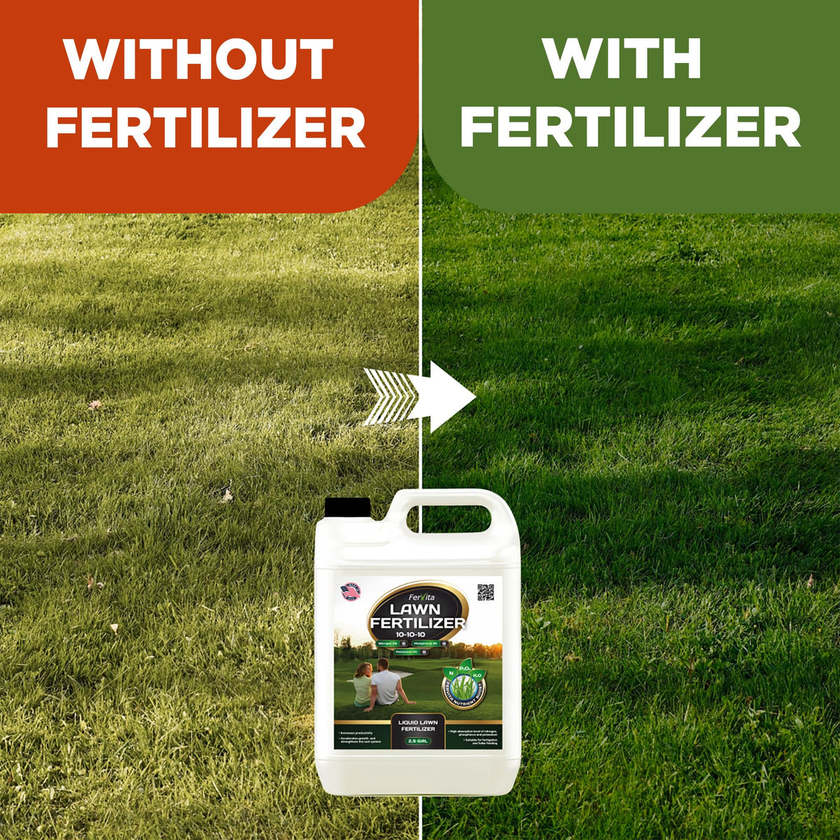 10-10-10 All Purpose Liquid Fertilizer 1gal Q883138